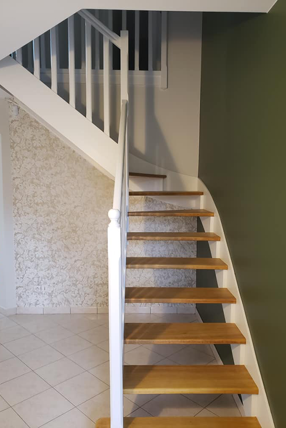 peinture intérieure escalier