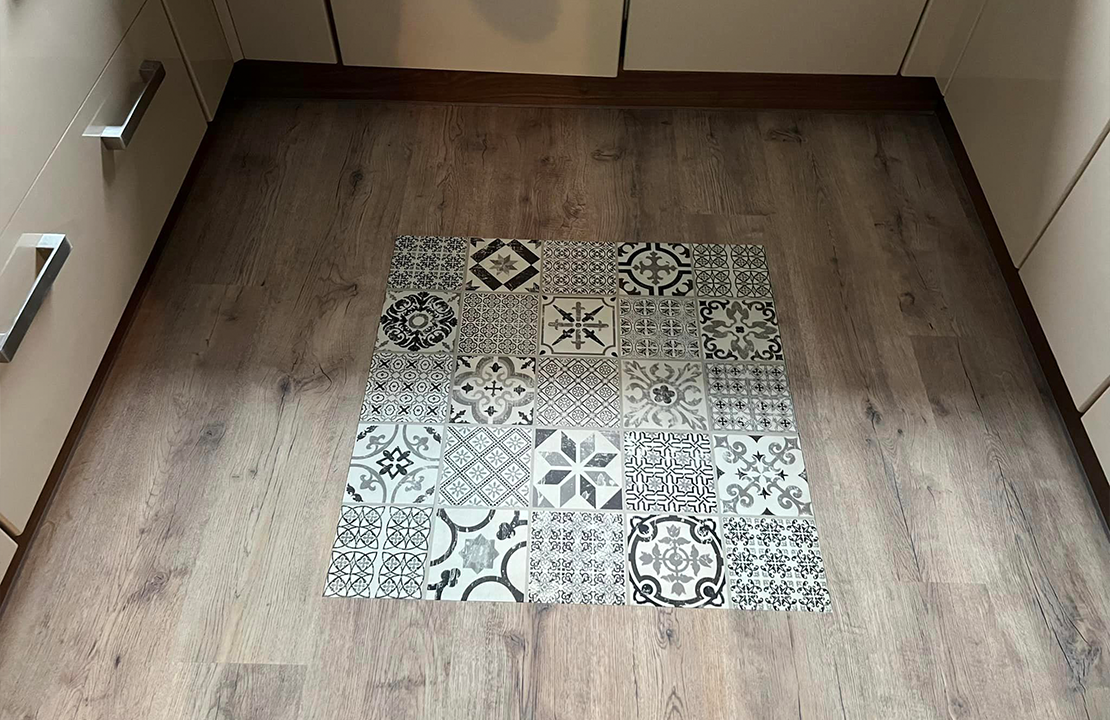 revêtement de sols mosaïque
