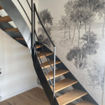 Service papier peint escaliers