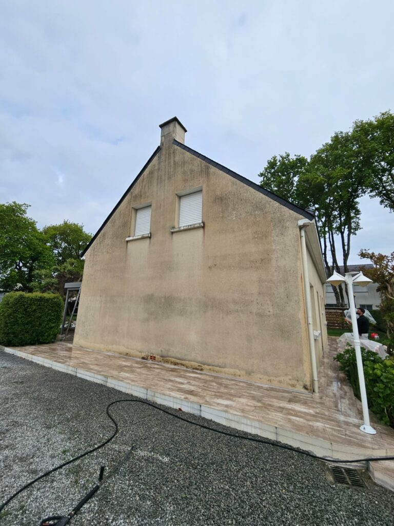 Ravalement de façade avant Axirénov Nantes