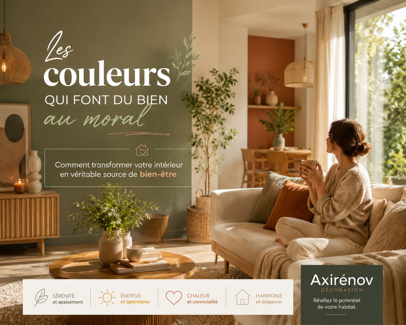 Les couleurs qui font du bien au moral : transformez votre intérieur en source de bien-être