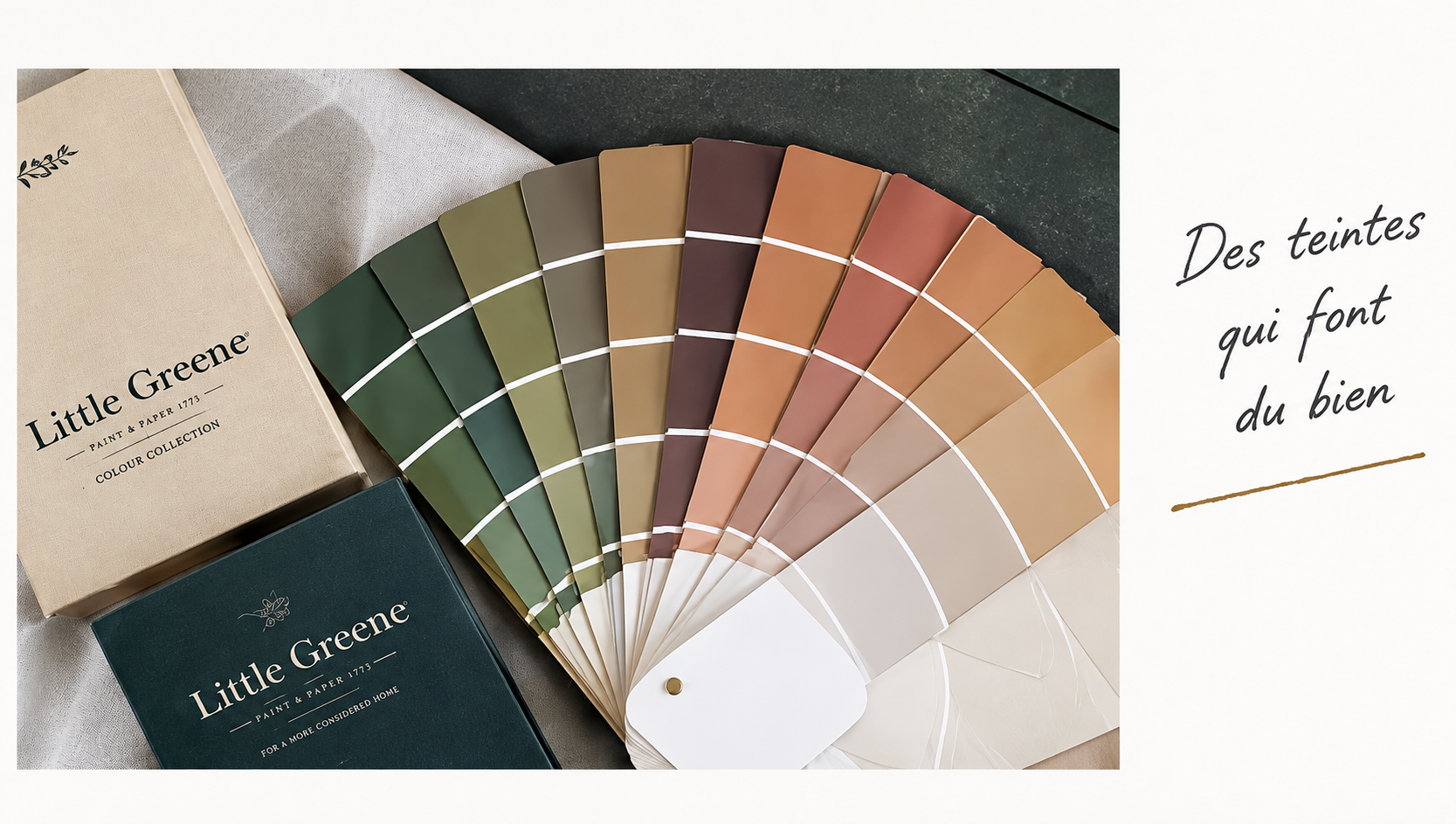 Nuancier Little Greene présenté par Axirénov Décoration