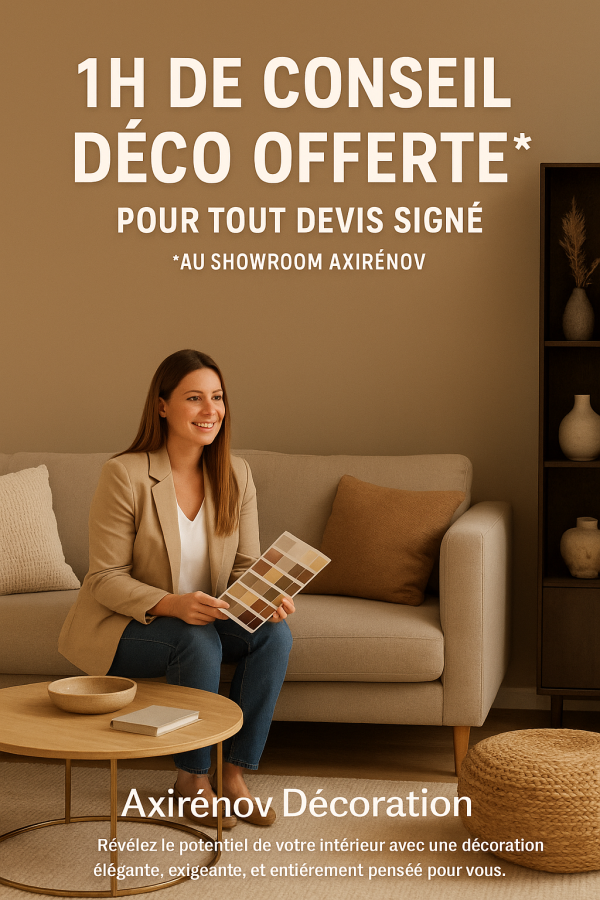 Conseil déco offert au showroom