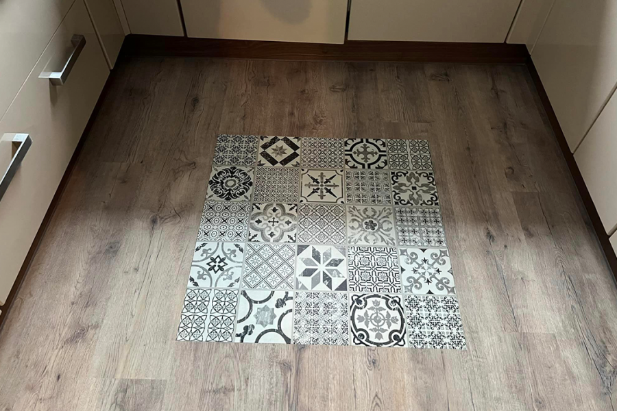 revêtement de sols mosaïque