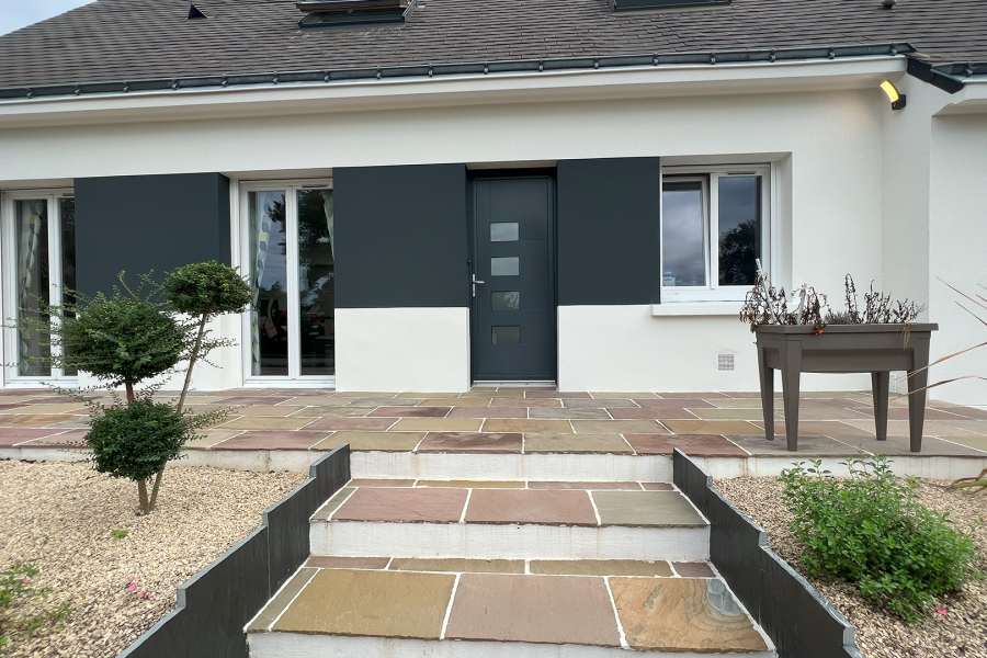 Ravalement de Façade entrée